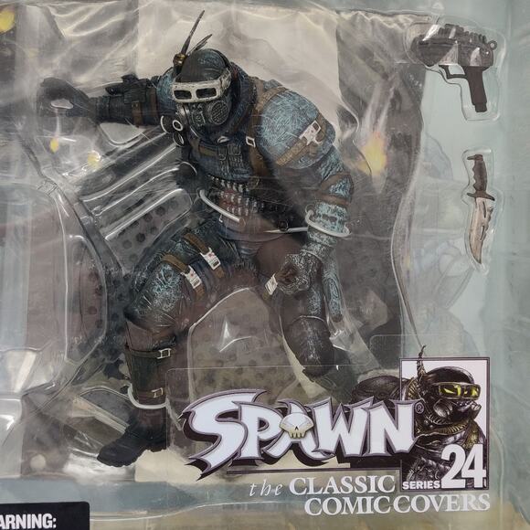 McFarlane Toys Spawn i.64 Series 24 Action Figure Classic Comic Covers Issue 64 - Picture 4 of 16